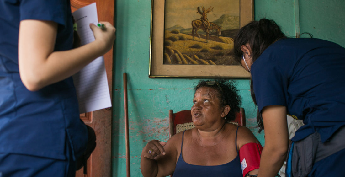 Jornada de Salud Integral en la comunidad de Villa Gloria