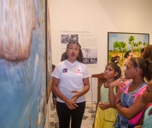 Exposición Pescando Sueños del artista de Tierra Baja, Moisés Zabaleta