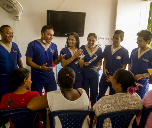 Jornada de salud integral en Manzanillo del Mar.