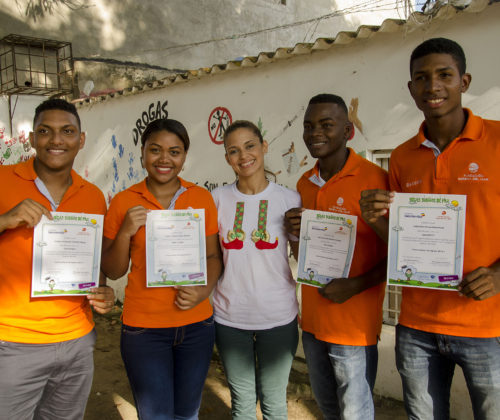 Becados de Fundación Bancolombia Sueños de Paz