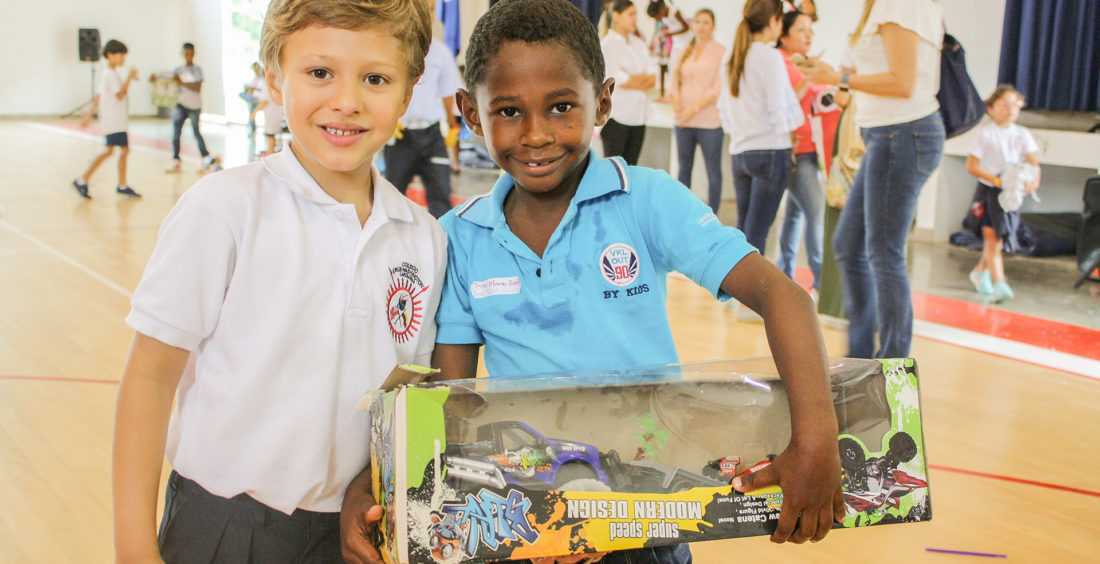 Fiesta de Navidad con niños de Cojowa y Tierra Baja