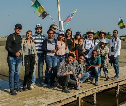 Actividad de avistamiento durante el 11° Censo Neotropical de Aves Acuáticas