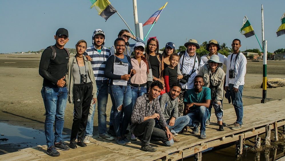 Actividad de avistamiento durante el 11° Censo Neotropical de Aves Acuáticas