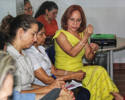 Reunión con Secretaria de educación